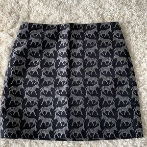 J crew mini skirt. Size 4